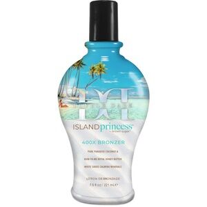 Brown Sugar Double Dark Island Princess 400X Bronzer Tanning Lotion